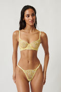 Sofia Underwire Bra - Limoncello