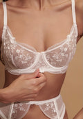 Sofia Underwire Bra- White