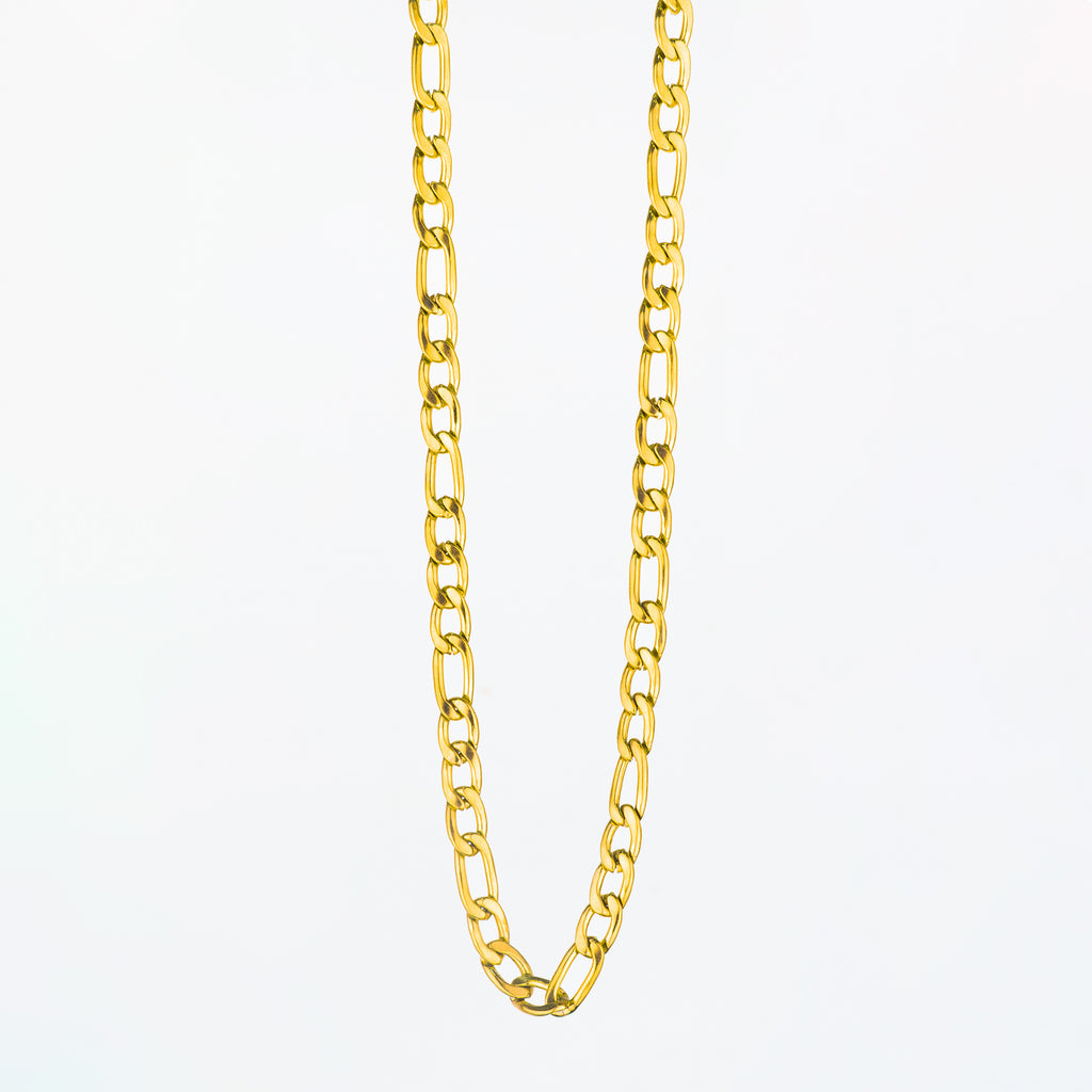 Ember Figaro Chain Necklace - Gold