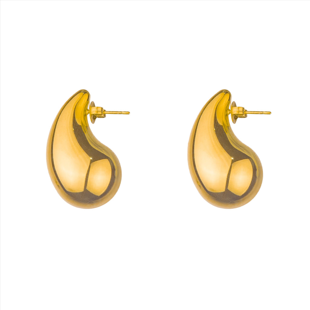 Verona Droplet Earrings - Gold