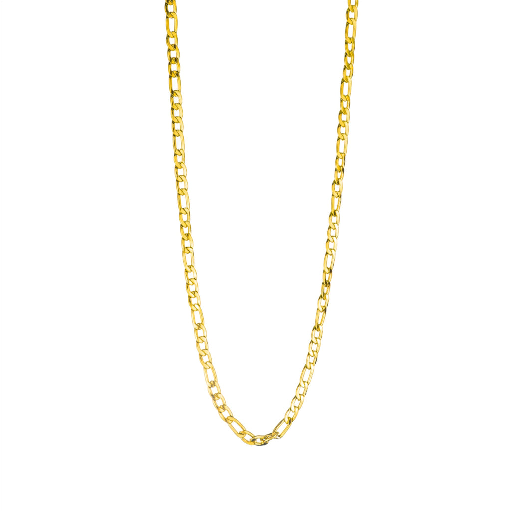 Ember Figaro Chain Necklace - Gold