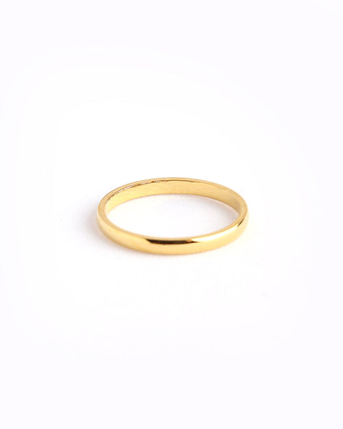 Band Ring 2mm - Gold