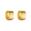 Otep Lined Hoop - Gold