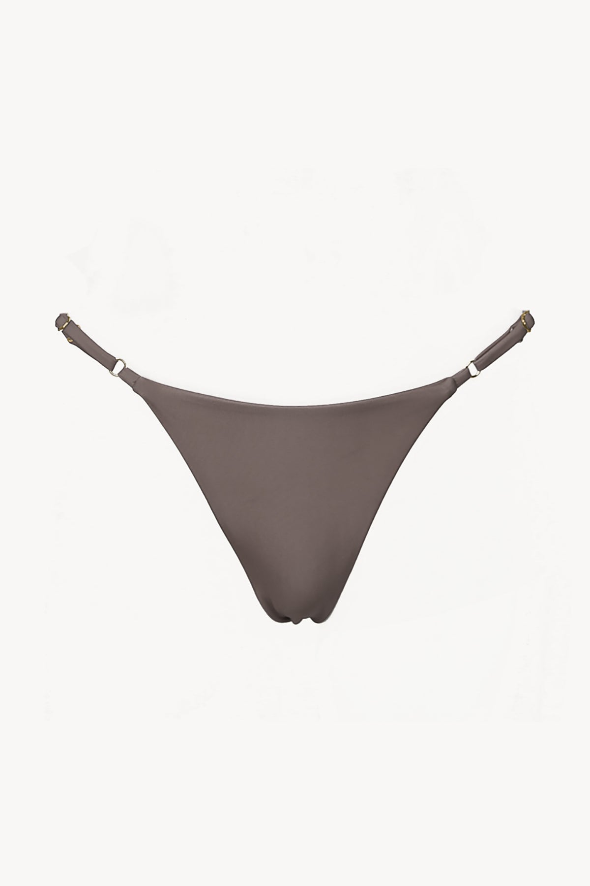 St.St Signature Eco Thong Bikini Bottom - Matte Slate
