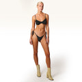 Debbie Bottoms - Khaki Black Gingham