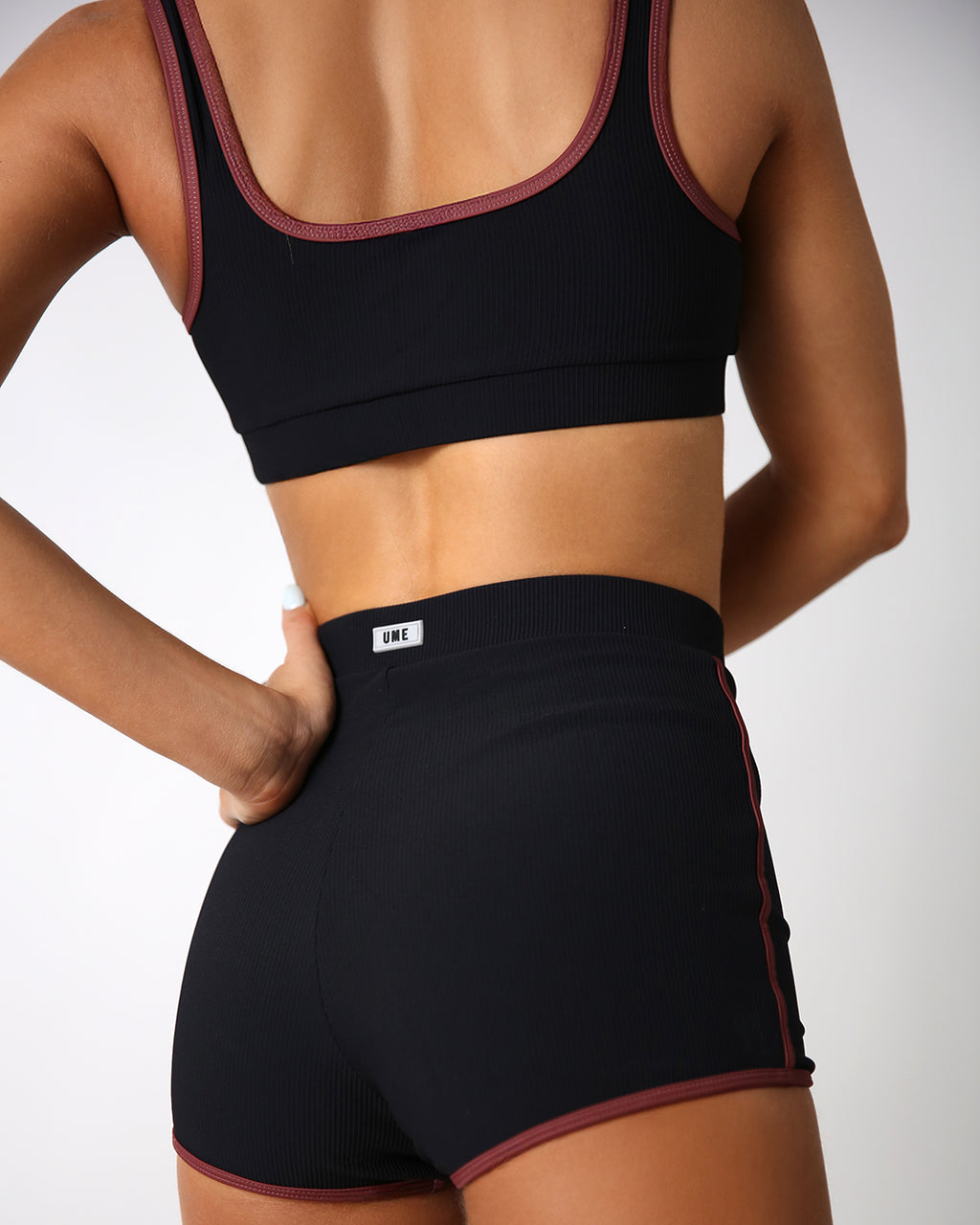 St.St Adalita Eco Ath-Leisure Top- Black