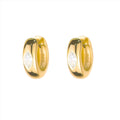 Eye Zircon Huggies - Gold