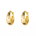 Luna Star Zircon Huggies - Gold