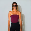 Bandeau Mid Top - Cherry