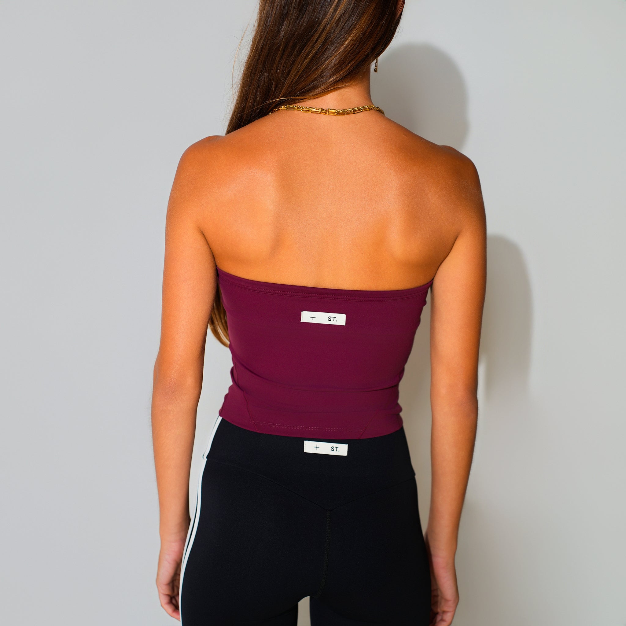 Bandeau Mid Top - Cherry